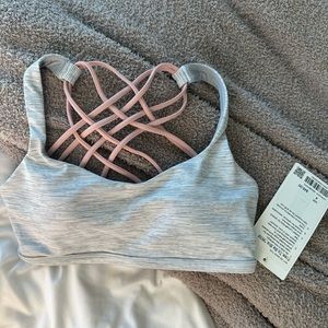 PRICE DROP NWT Lululemon Free to be wild Size 4 Bra